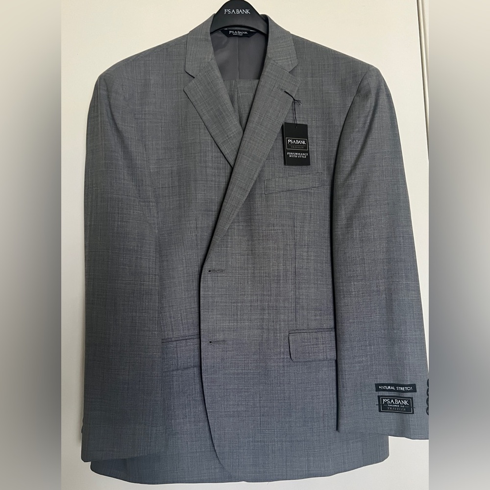 Men's Gray Suit by Jos. A. Bank